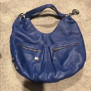 Michael Kors cobalt blue purse